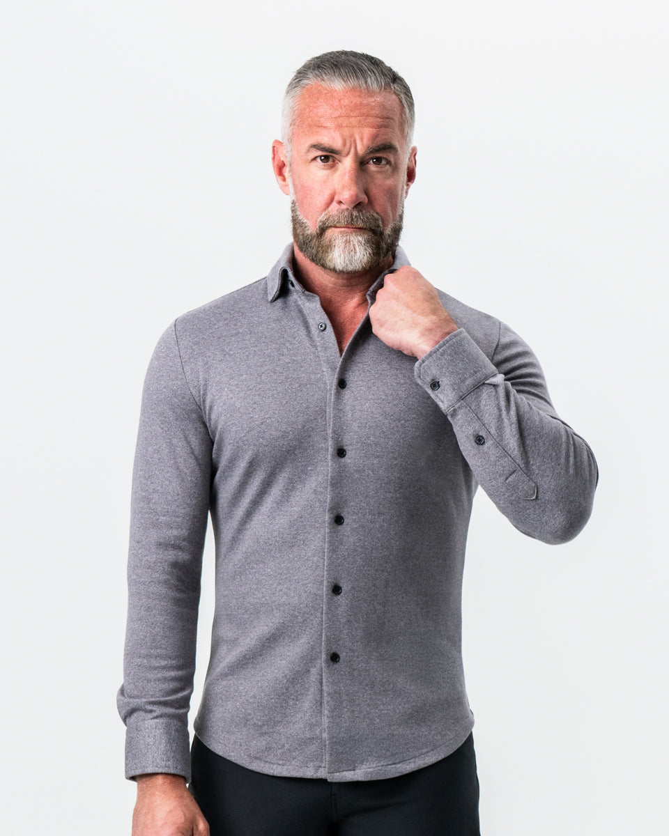 "The Onyx" Charcoal Button Down from State & Liberty